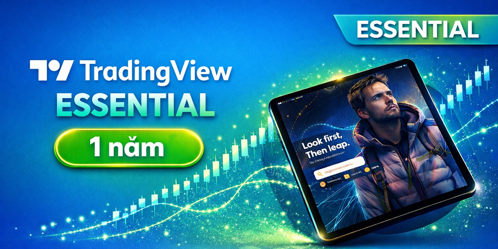 tradingview essential 1 năm giá rẻ